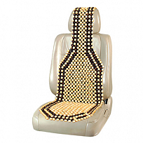 Накидка сиденья массажная SKYWAY Massage-04 дерево светлое дерево/рисунок темный